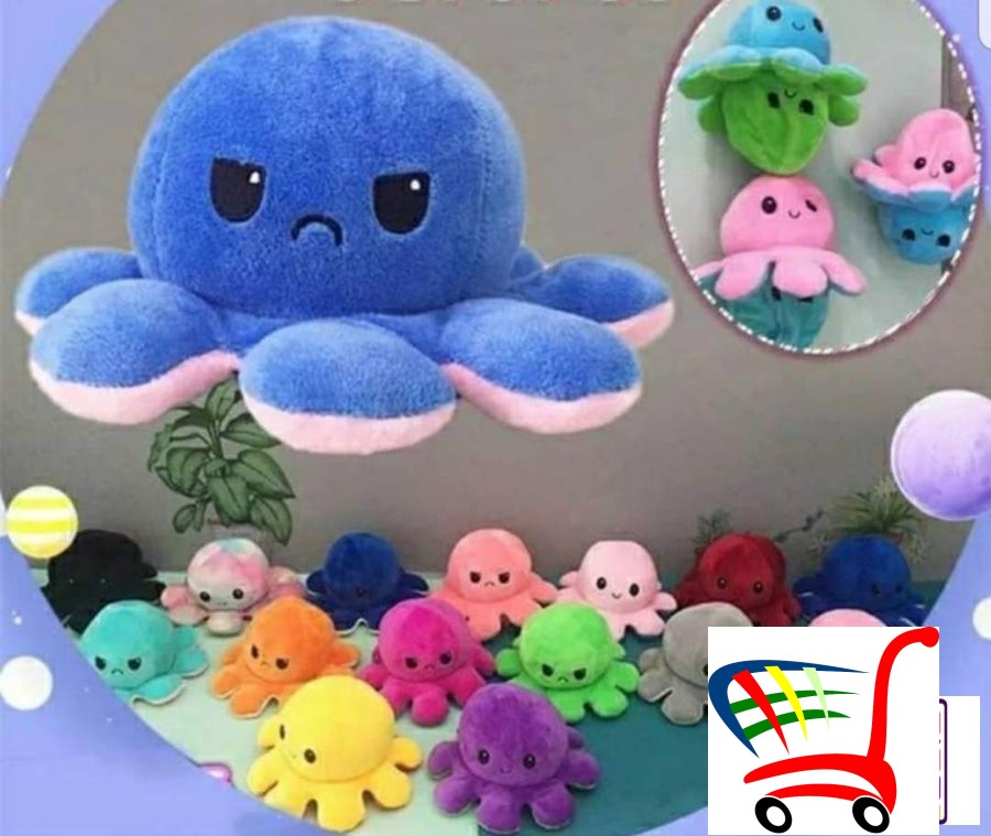 Igracka Oktopod - Plisana Igracka Hobotnica