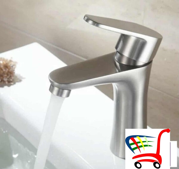 Inox Slavina Za Lavabo Ili Umivaonik -Inoks -