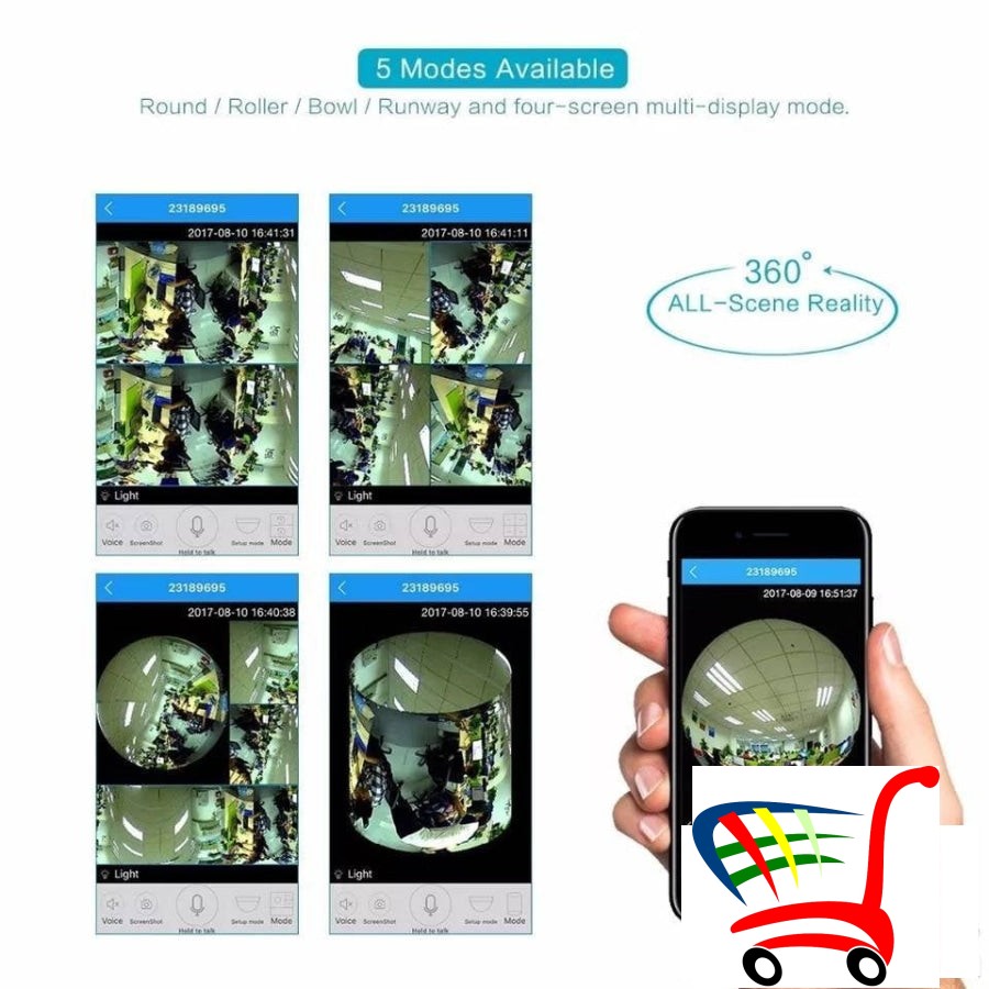 Ip Wifi Kamera/Kamera Sijalica -
