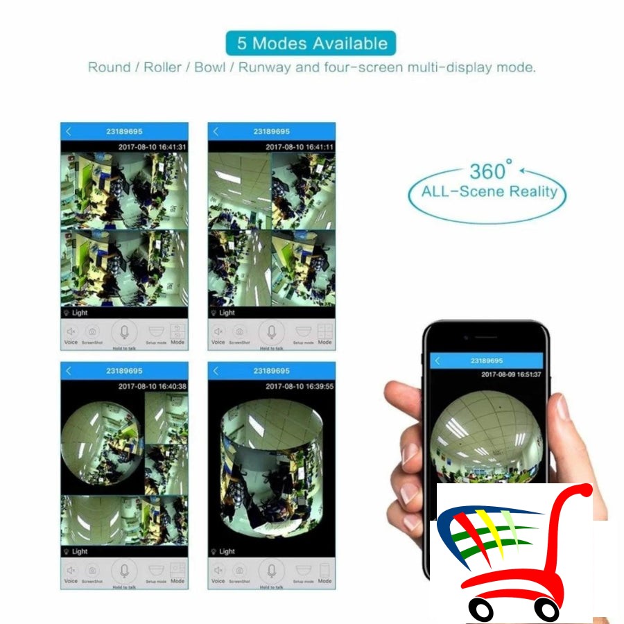 Ip Wifi Kamera/Kamera Sijalica -
