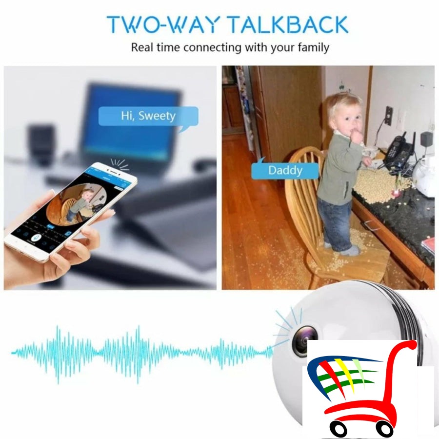 Ip Wifi Kamera/Kamera Sijalica -