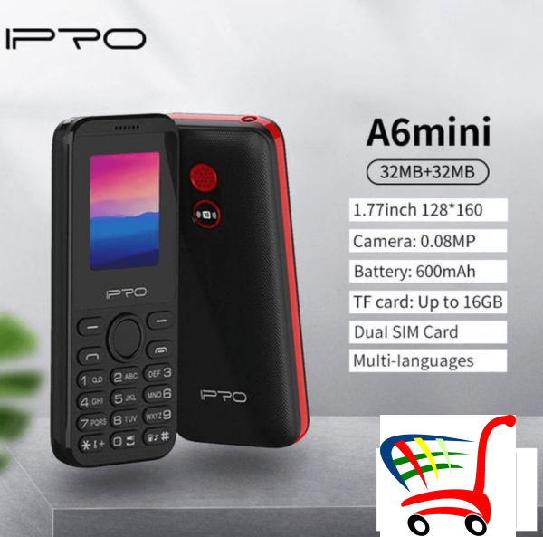 Ipro A6 Mini Telefon-Mobilni Telefon -