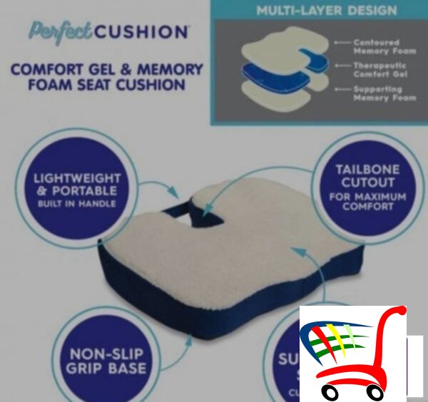 Jastuk Jastuk Perfect Cushion Gel I Memo Pena -