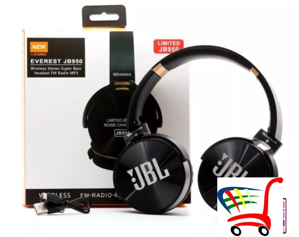 Jbl Bluetooth Slusalice + Fm Mp3 -