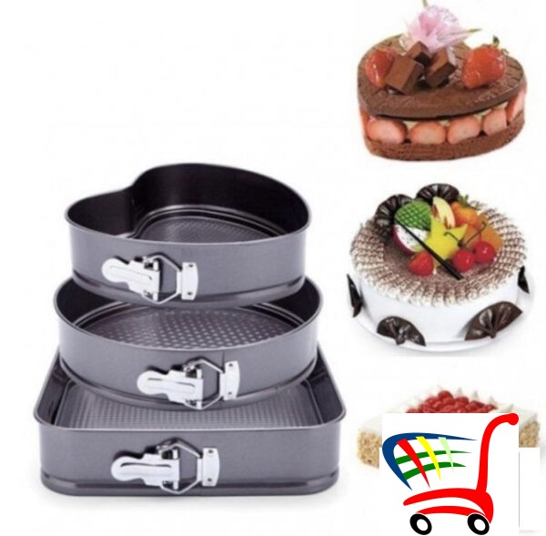 Kalupi Za Torte Set Od 3Kom -