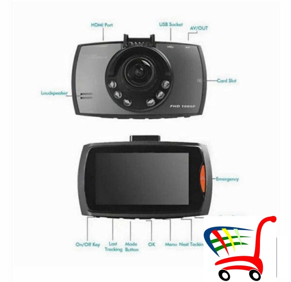 Kamera I Monitor Za Auto 1080P Full Hd -
