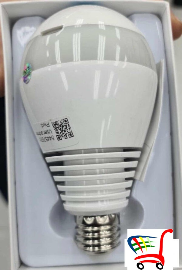 Kamera Sijalica 360 Stepeni-Ip Wifi Za Sijalicno Grlo -