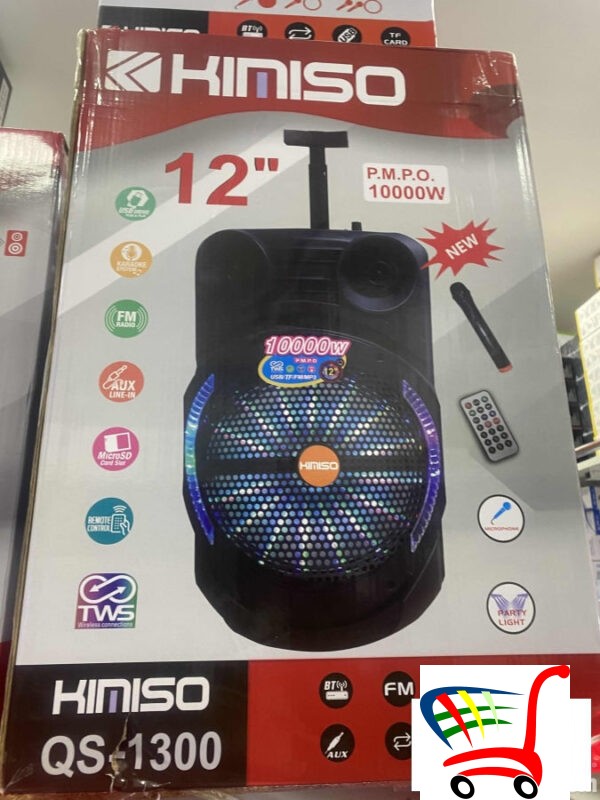Karaoke Zvucnik Sa Bezicnim Mikrofonom Kimiso Qs1300 -