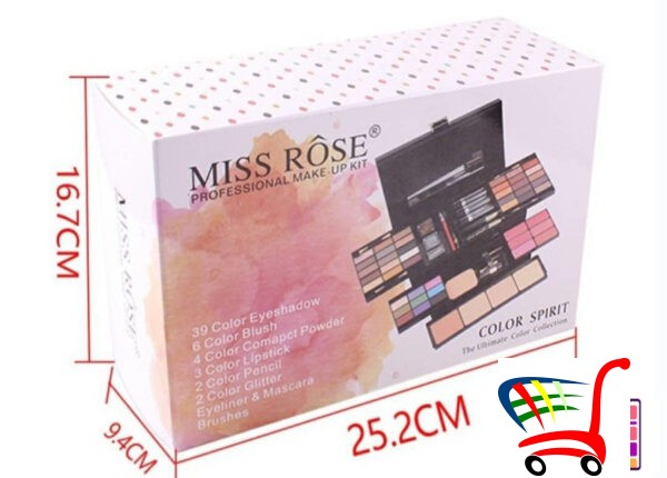 Kofer Sa Minkom Miss Rose -