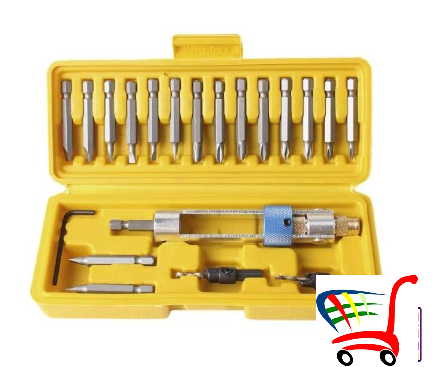 Komplet Set 20 U 1 Za Brzo Busenje I Srafljenje ! -