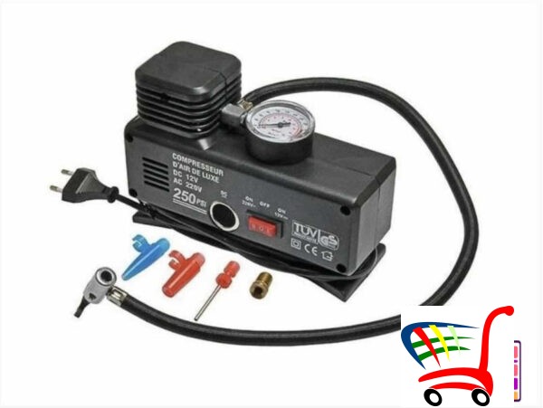 Kompresor Za Auto 12V I 220V -