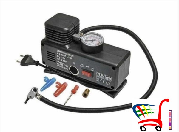 Kompresor Za Auto 12V I 220V -