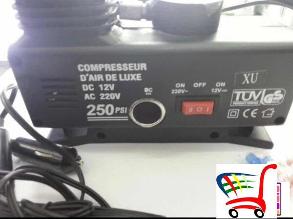 Kompresor Za Auto 12V I 220V -