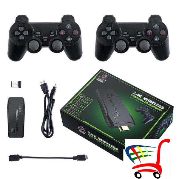 Konzola 4K Sa Dva Kontrolera Za Ps1 -