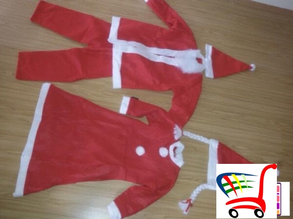 Kostim Deda Mraza I Mrazice Za Decu -