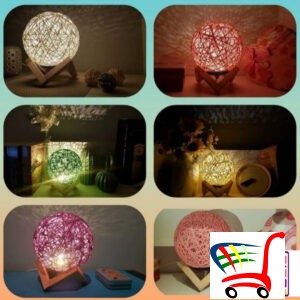 Lampa Pletena Moon Light -