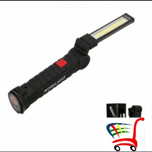 Lampa Sa Magnetom Punjiva Preklopna Radna W-52Cob -