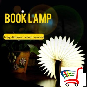 Lampa U Obliku Knjige -