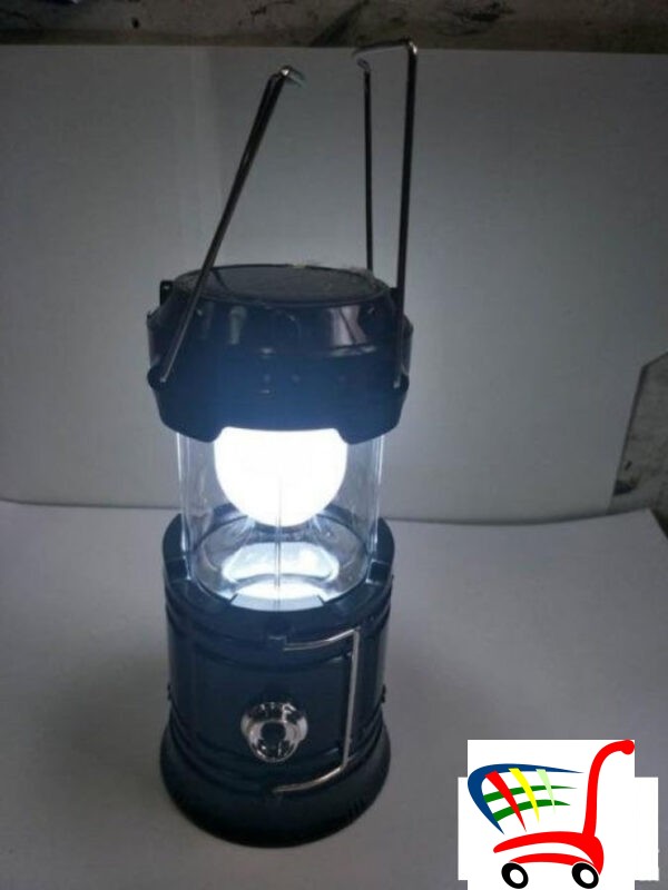 Lampa Za Kamp Solarni Fenjer Usb Svetiljka -