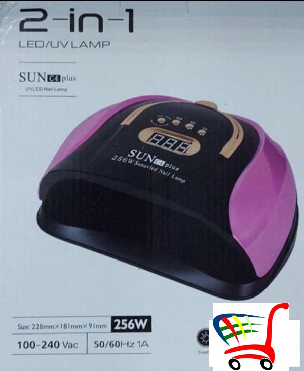 Lampa Za Nokte 2 U 1 - Sun C4 Plus 256W