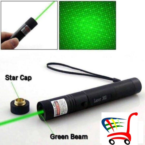 Laser Police 10000W Zeleno Svetlo -