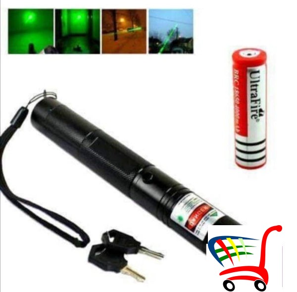 Laser Police 10000W Zeleno Svetlo -