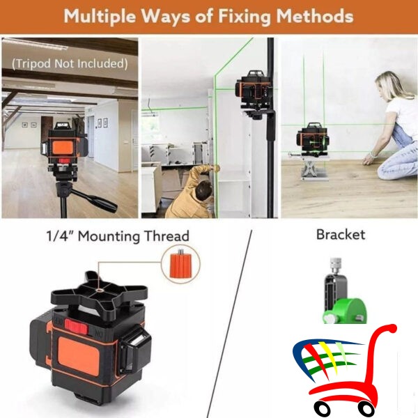 Laser Za Nivelaciju 4D 16 Linija Digitalni -