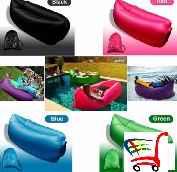 Lazy Sofa - Lazy Bag Lejzi Beg Duek Na Naduvavanje