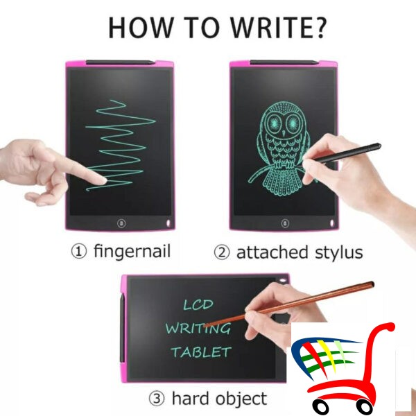 Lcd Writing Board/Pii Brii Tablet/12 -