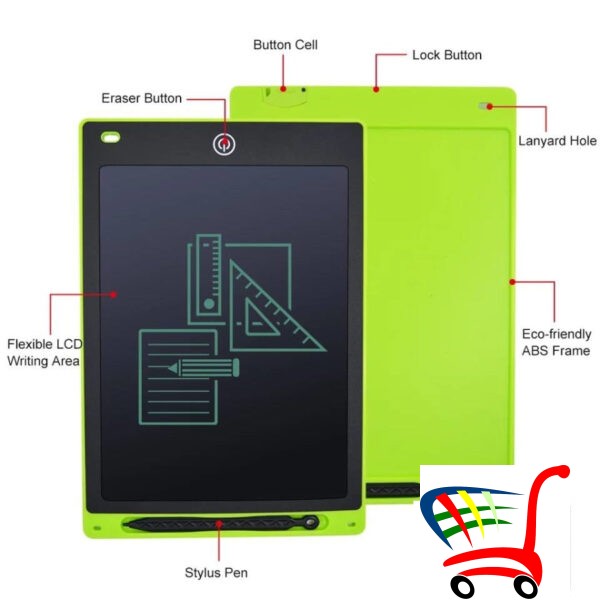 Lcd Writing Board/Pii Brii Tablet/12 -