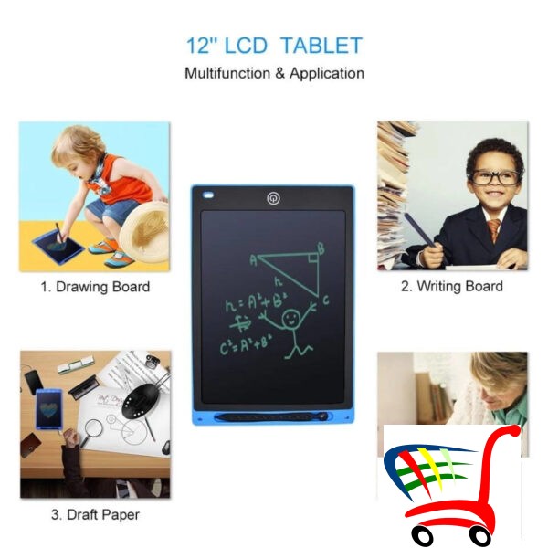 Lcd Writing Board/Pii Brii Tablet/12 -