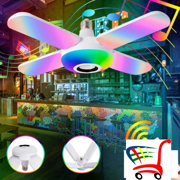 Led Bluetooth Muzika Sijalica -