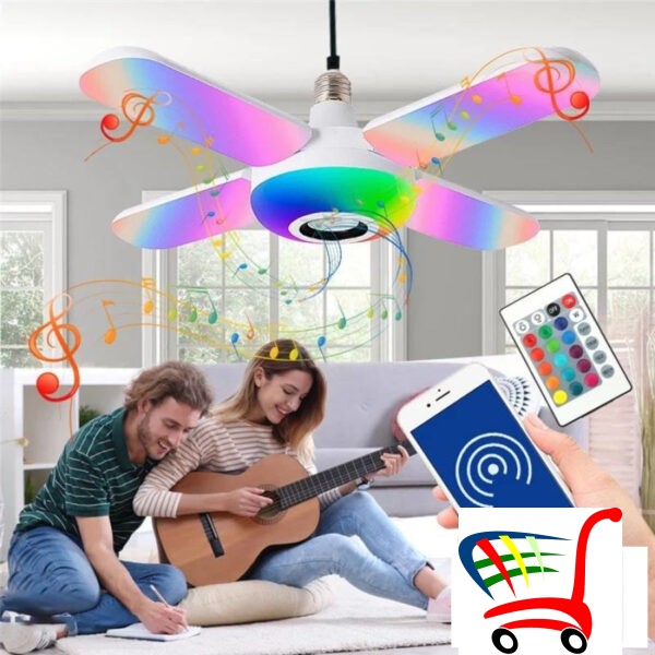 Led Bluetooth Muzika Sijalica -