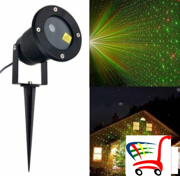 Led Laser Za Dvorite-Dekoracija- -