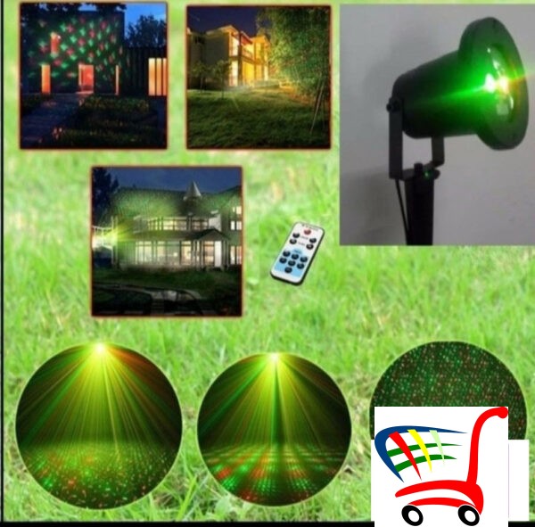 Led Laser Za Dvorite-Dekoracija- -