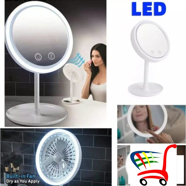 Led Ogledalo Sa Ventilatorom- -