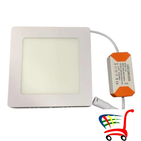 Led Panel Nadgradni/ Kvadrat 24W -