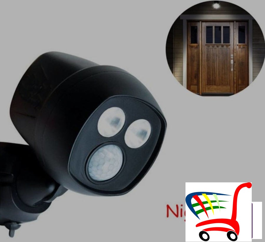 Led Reflektor Sa Senzorom Pokreta/ Night Hawk -