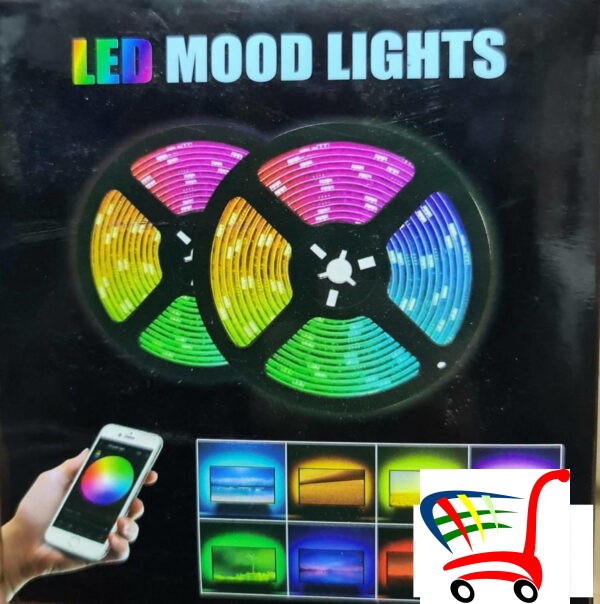 Led Rgb Traka Na Usb 3M - Kontrolisanje Preko Aplikacije