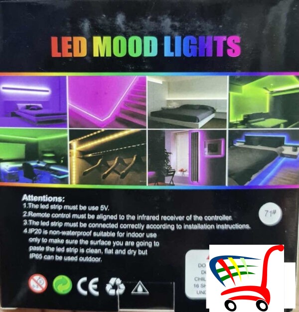 Led Rgb Traka Na Usb 3M - Kontrolisanje Preko Aplikacije