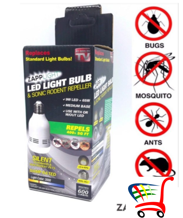 Led Sijalica Protiv Komaraca I Drugih Insekata A ! -