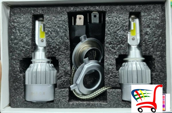 Led Sijalice H4 C6 5500Lm 6000K -