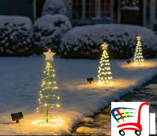 Led Solarma Jelka - Lampice Jelka Solarna