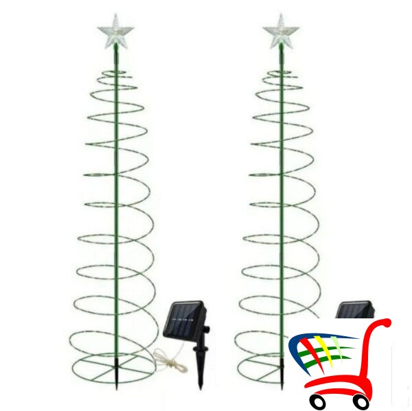 Led Solarma Jelka - Lampice Jelka Solarna