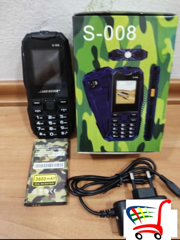 Lend Rover Mobilni Telefon Dual Sim Srpski Meni S-008 -