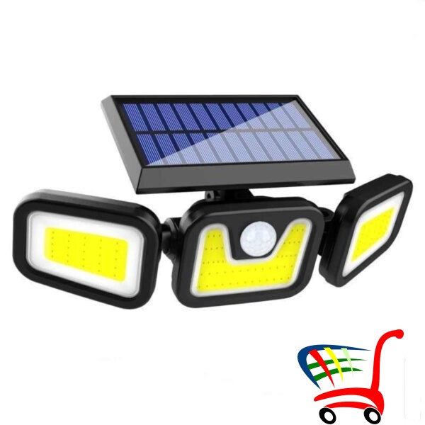 Lf-1725B Solarno Svetlo Zidni Reflektor 100 Led Dioda -