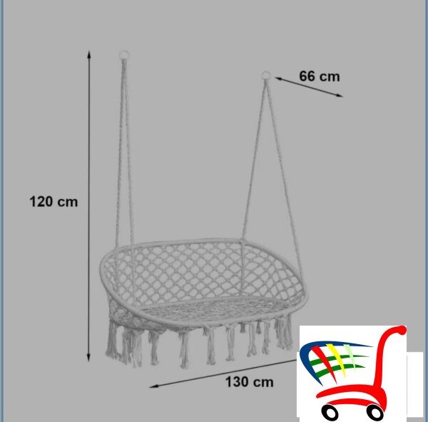 Ljuljaka Pletena/Gnezdo Ljuljaka Za Dvoje -