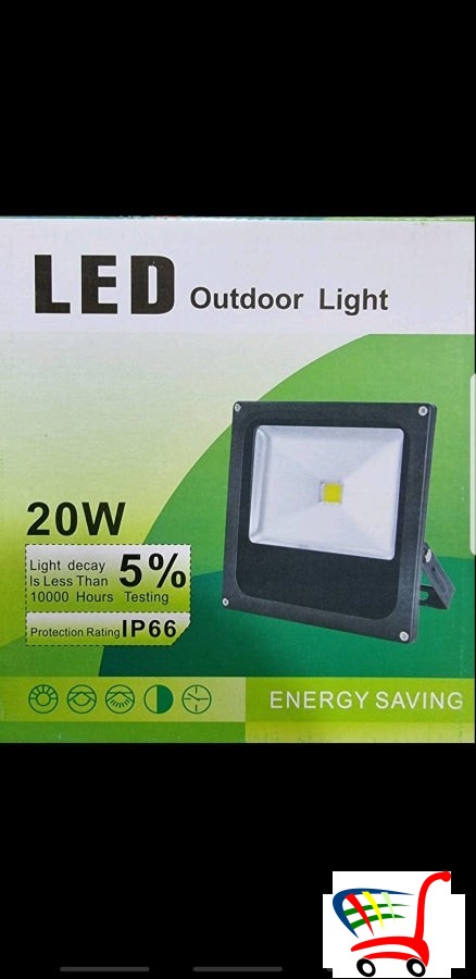 Lwd Spoljanje Svetlo 20W -