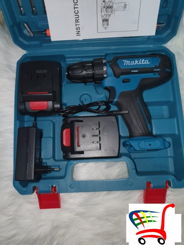 Makita Aku Srafilica/Busilica 24V+Pribor+2 Baterije -