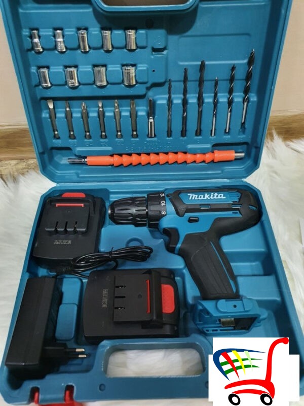 Makita Aku Srafilica/Busilica 24V+Pribor+2 Baterije -